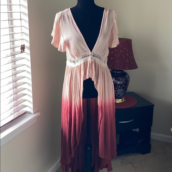 Tops - Ombré Dipped Duster